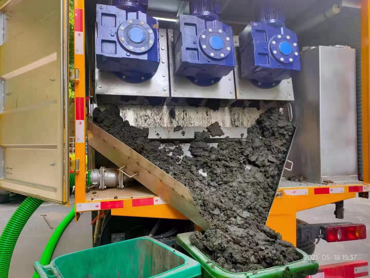 岷县化粪池清掏城市维护站-泥浆净化干湿分离处理